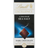 Lindt Dark Chocolate, a Touch of Sea Salt - 3.5 Ounce 