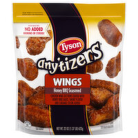 Tyson Chicken Wings, Honey BBQ Seasoned - 22 Ounce 