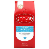 Community French Vanilla Ground Coffee - 12 Ounce 