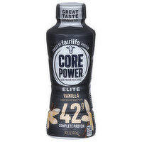 Core Power Milk Shake, High Protein, Vanilla, Elite - 14 Fluid ounce 