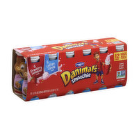 Dannon Danimals Smoothies, 6 Pack, Cotton Candy