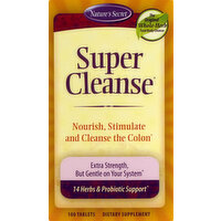 Nature's Secret Super Cleanse, Tablets - 100 Each 