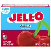 Jell-O Gelatin Dessert, Low Calorie, Sugar Free, Cherry - 0.3 Ounce 