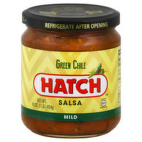 Hatch Salsa, Green Chile, Mild - 16 Ounce 