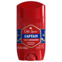 Old Spice Anti-perspirant & Deodorant, Captain, Bravery & Bergamot