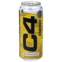 C4 Energy Drink, Performance, Zero Sugar, Strawberry - Brookshire's