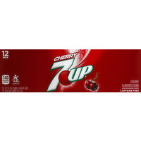 7-UP Soda, Cherry Flavored - 12 Each 