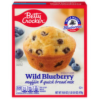 Betty Crocker Muffin & Quick Bread Mix, Wild Blueberry