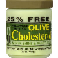 Hollywood Beauty Deep Conditioning Creme, Olive Cholesterol - 20 Ounce 