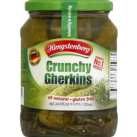 Hengstenberg Gherkins, Crunchy, Bavarian Style - 24.3 Ounce 