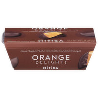 Mitica Dark Chocolate Candied Oranges, Hand Dipped - 4.94 Ounce 