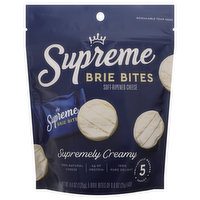 Supreme Brie Bites, Soft-Ripened Cheese, Supremely Creamy