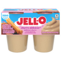 Jell-O Pudding Snacks, Reduced Calorie, Delicious Churro - 14.5 Ounce 