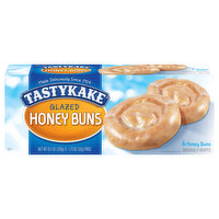 Tastykake Honey Buns, Glazed - 6 Each 