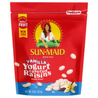 Sun-Maid Vanilla Yogurt Covered Raisins 8oz Resealable Stand-Up Bag - 8 Ounce 