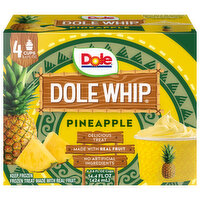 Dole Whip Frozen Treat, Pineapple - 4 Each 