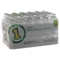 Super 1 Foods Drinking Water, Purified, Super Pack - 48 Each 