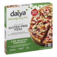 Daiya Pizza, Gluten-Free, Fire-Roasted Vegetable, Thin Crust