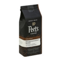 Peets Coffee Major Dickason's Blend Whole Bean Dark Roast Coffee - 12 Ounce 