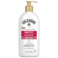 Gold Bond Body Lotion, Aloe, Diabetics, Dry Skin Relief - 13 Ounce 