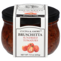 Cucina & Amore Bruschetta, Sun-Dried Tomatoes - 7.9 Ounce 