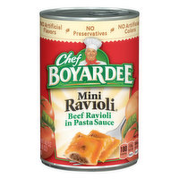Chef Boyardee Beef Ravioli, Mini - 40 Ounce 