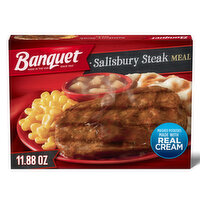 Banquet Salisbury Steak Meal, Frozen Meal - 11.88 Ounce 