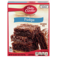 Betty Crocker Brownie Mix, Fudge - 18.3 Ounce 