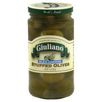 Giuliano Stuffed Olives, Bleu Cheese - 7 Ounce 