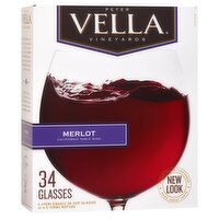 Peter Vella Merlot Red Wine 5L - 5 Litre 