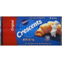 Pillsbury Dinner Rolls, Crescent, Original - 4 Each