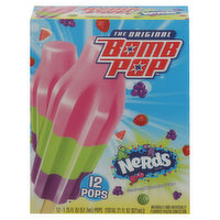 Bomb Pop Frozen Confection, Strawberry, Watermelon & Grape