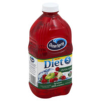 Ocean Spray Juice Drink, Diet, Cran-Apple - 64 Ounce 