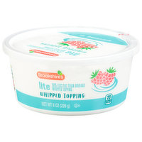 Brookshire's Whipped Topping, Lite - 8 Ounce 