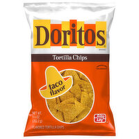 Doritos Tortilla Chips, Taco Flavor - 9.25 Ounce 