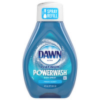 Dawn Ultra Dish Spray, Fresh Scent, Platinum - 1 Pint