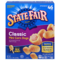 State Fair Corn Dogs, Classic, Mini - 46 Each 