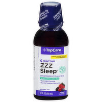 TopCare Zzz Sleep, Nighttime, 50 mg, Berry Flavor - 12 Fluid ounce