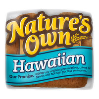 Nature's Own Bread, Hawaiian - 20 Ounce 