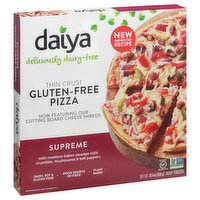 Daiya Pizza, Gluten-Free, Thin Crust, Supreme - 19.4 Ounce 
