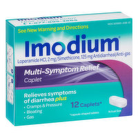 Imodium Multi-Symptom Relief, Caplets - 12 Each 