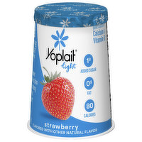 Yoplait Yogurt, Fat Free, Strawberry - 6 Ounce 