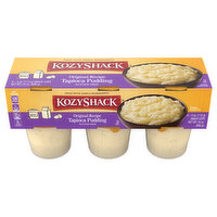 Kozy Shack Pudding, Gluten Free, Original Recipe, Tapioca - 6 Each 