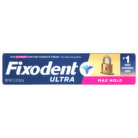 Fixodent Denture Adhesive Cream, Max Hold - 2.2 Ounce 