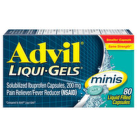 Advil Ibuprofen, 200 mg, Minis, Capsules