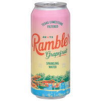 Rambler Sparkling Water, Grapefruit