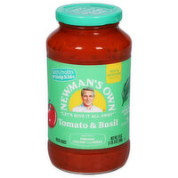 Newman's Own Pasta Sauce, Tomato & Basil - 24 Ounce 