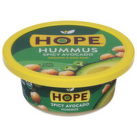 Hope Hummus, Spicy Avocado - 8 Ounce 