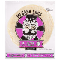 Mi Casa Loca Tortillas, Flour, Large - 8 Each 