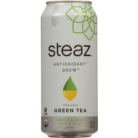 Steaz Green Tea, Zero Calorie, Half & Half Flavored, Organic, Antioxidant Brew